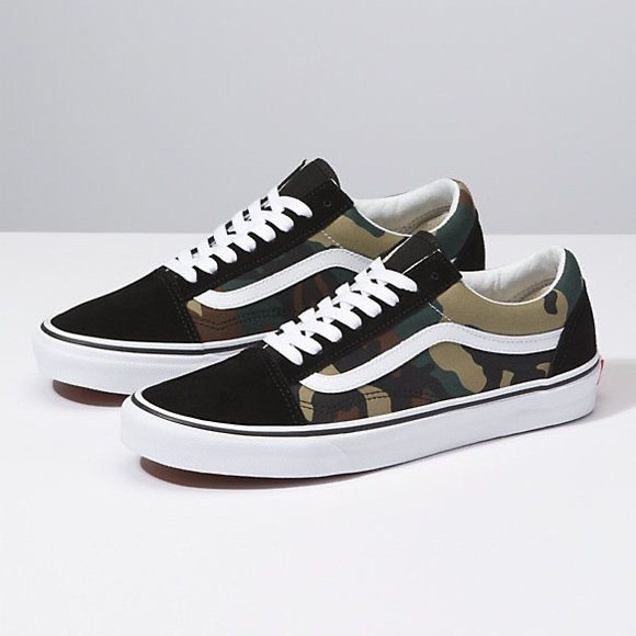 Vans Shoes - Vans Woodland Camo Old Skool